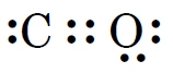 Lewis structure of carbon monoxide