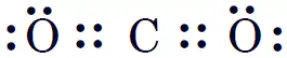 lewis structure of carbon monoxide molecule shows double bonds between C=O bond